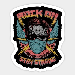 Stay Strong, Rock On Sticker